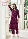 Greeva Vol 1 By Mystic 9 Berlin Wholesale Kurti With Bottom Suppliers In Mumbai